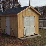 Kenosha gable with garden side entry door